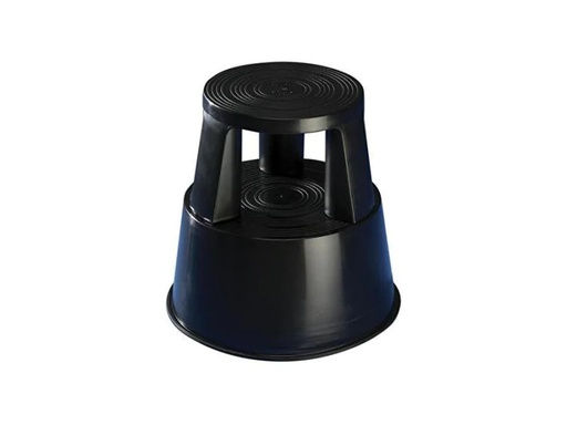 [90133640 80730] WEDO Rollhocker Step Kunststoff, Schwarz