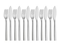 WMF Fischbesteck-Set 12-teilig, Silber