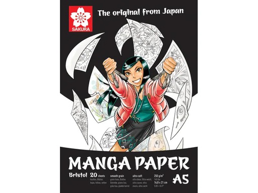 [90133739 995767] Sakura Zeichenblock Manga A5