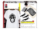 Marabu Textilfarbe Screen Printing Set Siebdruck