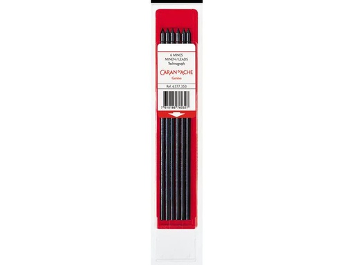 [90133845 1179605] Caran d'Ache Schreibmine Technograph 3 mm, Grau, HB