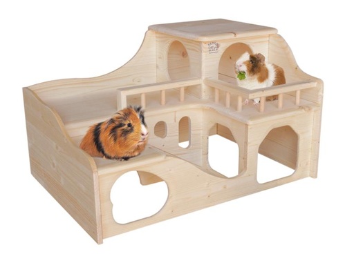 [90133859 924198] Resch Meerschweinchenschloss, 55 x 33 x 39 cm