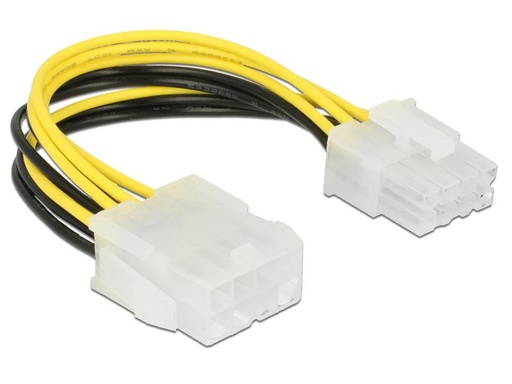 [90134093 675262] Delock Stromkabel 8Pin EPS - 8Pin EPS 15 cm