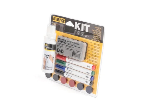 [90013402 266977] Bi-Office Whiteboard-Marker Earth-it Set
