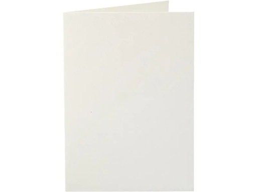 [90134444 890124] Creativ Company Blankokarte 10.5 x 15 cm ohne Couvert, Crème