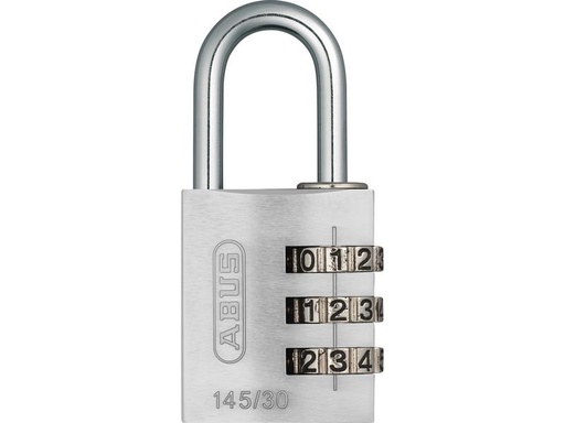 [90134448 1169205] Abus Zahlenschloss 145/30 Lock-Tag Silber Aluminium