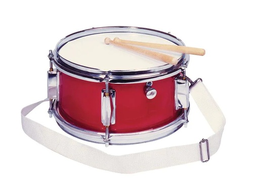[90134493 657696] Goki Musikinstrument Spielmannszugtrommel mit Snare