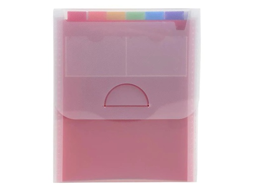 [90134531 914524] Exacompta Fächermappe Crystal A4 vertikal, Transparent
