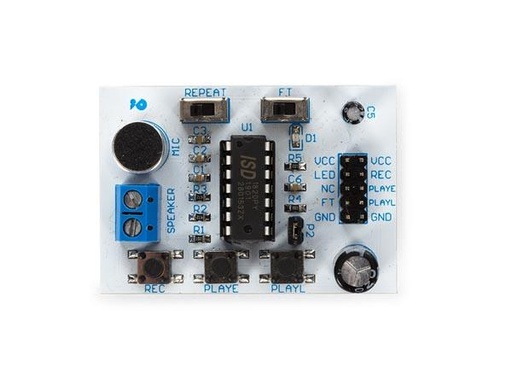 [90134556 1138712] Whadda Audio Modul ISD1820 Aufnehmen / Abspielen