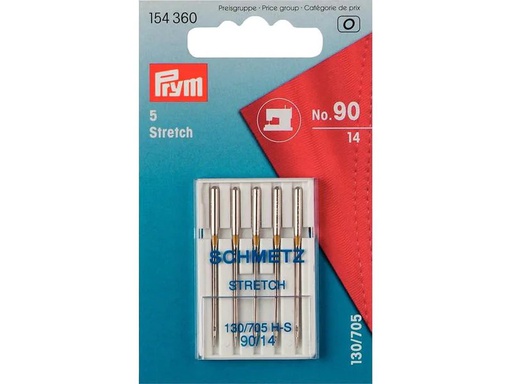 [90134568 1174960] Prym Nähmaschinennadel Stretch Nr. 90, 5 Stück