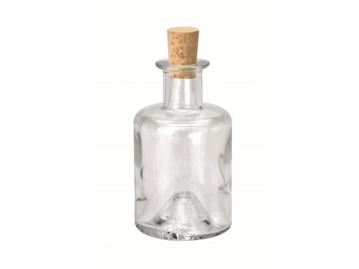 [90134695 628108] Glorex Glasflasche mit Korken