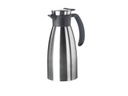 Emsa Thermoskanne Soft Grip 1000 ml, Schwarz/Silber
