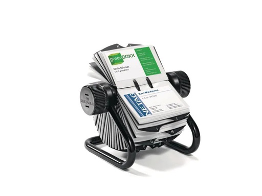 [90134918 360102] DURABLE Visitenkartenhalter Visifix 200 Stück