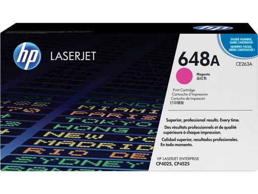 [90135029 161242] HP Toner Nr. 648A (CE263A) Magenta