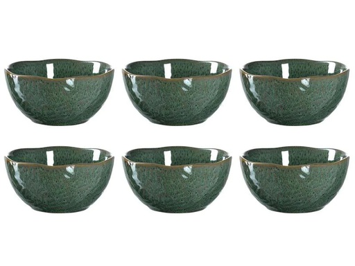[90135085 1027712] Leonardo Dessert-Schale Matera 6 Stück, Grün