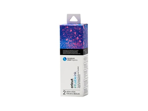 [90135115 1186395] Cricut Aufbügelfolie Joy Infusible Ink 2 Stück, Blau/Rosa