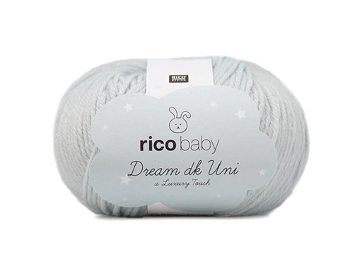 [90135186 945224] Rico Design Wolle Baby Dream Uni dk 50 g Hellblau