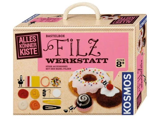 [90135225 482383] Kosmos Bastelbox Filzwerkstatt