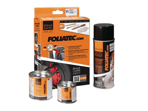[90135239 457375] Foliatec Bremssattel Lack Set, Schwarz