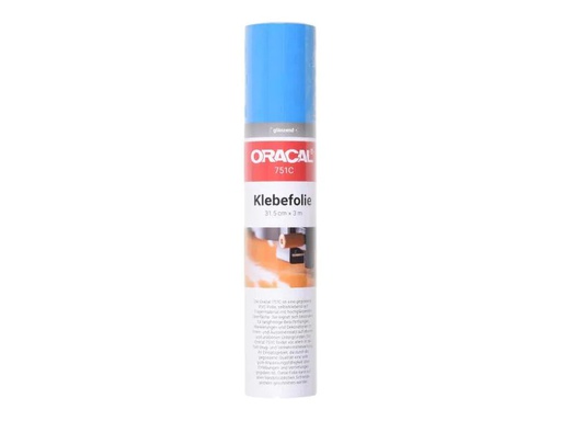 [90135258 915412] ORAFOL Vinylfolie Oracal 751C / 31.5 x 300 cm Hellblau