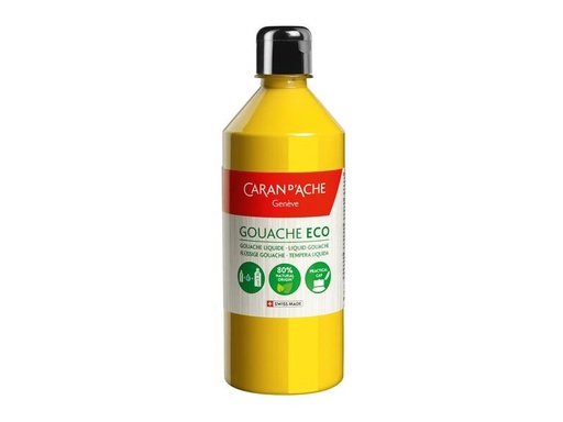 [90135289 1182727] Caran d'Ache Wasserfarbe Gouache ECO 500 ml, Gelb
