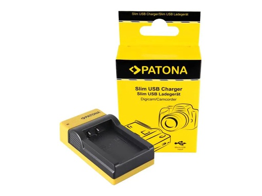 [90135448 766562] Patona Ladegerät Slim Micro-USB Canon LP-E17
