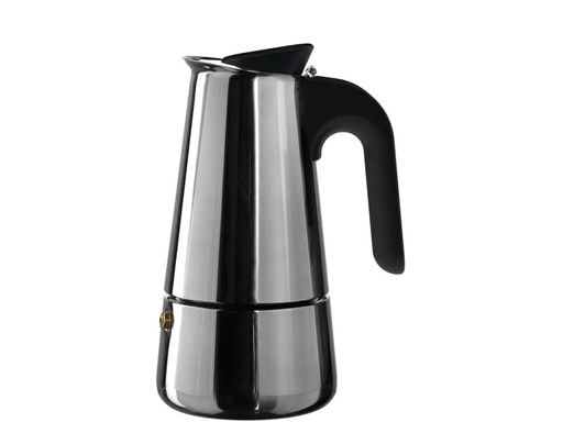 [90135474 1027692] Leonardo Espressokocher Per me 0.3 l 6 Tassen, Grau