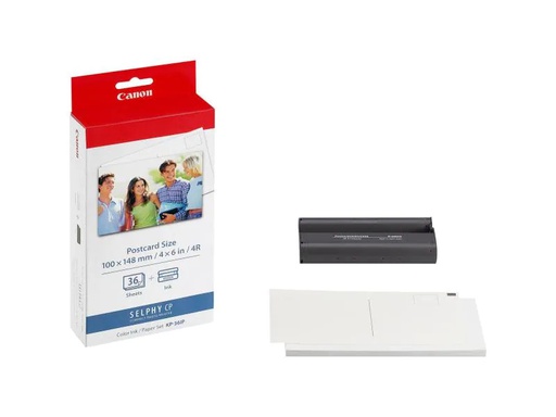 [90001331 52984] Canon Fotopapier Tinten- &amp; Patronenset KP-36IP 36 Stück