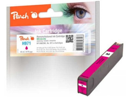[90135678 838782] Peach Tinte HP Nr. 971 (CN623AE) Magenta