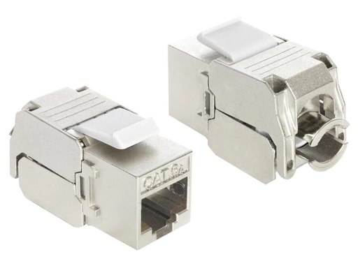 [90013548 1052062] Delock Keystone-Modul RJ45 - LSA, Cat 6A geschirmt, kompakt