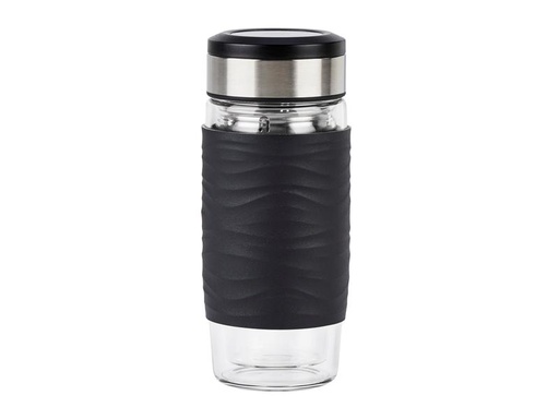 [90135698 1208607] Emsa Thermobecher Tea2go 420 ml, Schwarz