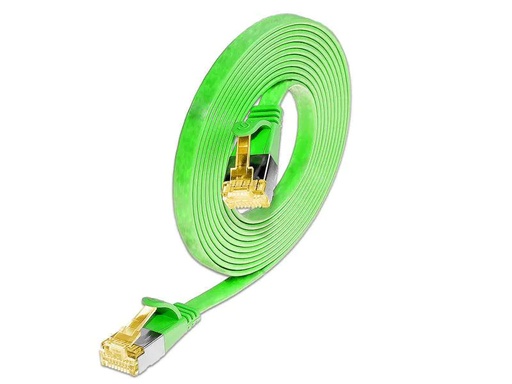 [90013553 823150] SLIM Slimpatchkabel  Cat 6A, U/FTP, 0.5 m, Grün
