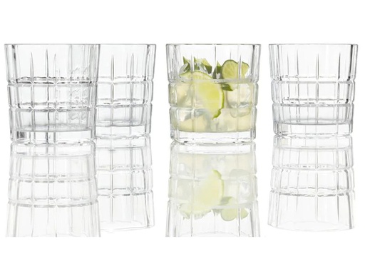 [90013561 552804] Leonardo Whiskyglas Spiritii 360 ml, 4 Stück, Transparent 