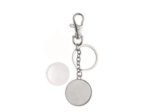 [90135861 984184] Glorex Schlüsselanhänger Cabochon Einseitig, Ø 32 mm