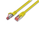 Wirewin Patchkabel RJ-45 - RJ-45, Cat 6A, S/FTP, 0.25 m, Gelb