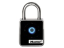 Masterlock Vorhängeschloss Bluetooth Schwarz/Silber