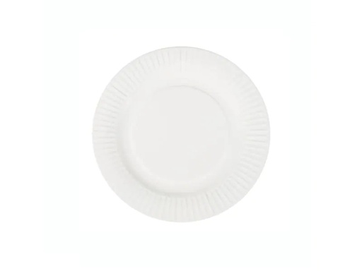 [90135986 553405] Papstar Einwegteller Pure 19 cm, 25 Stück, Weiss