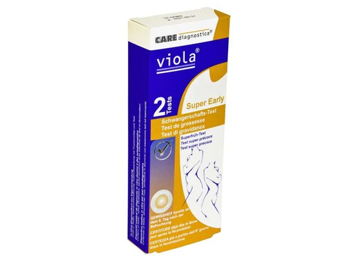 [90135990 1003076] Viola Schwangerschaftstest Super Early 2 Stück