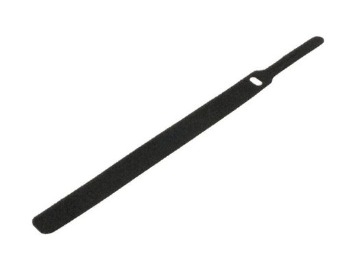 [90136130 58047] FASTECH Klettkabelbinder ETK-5-3 13 x 200 mm Schwarz, 10 Stück