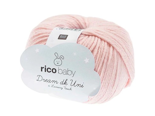 [90136258 945222] Rico Design Wolle Baby Dream Uni dk 50 g Hellrosa