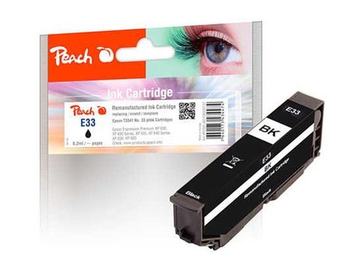 [90136322 1096864] Peach Tinte Epson No. 33 / T3341 Photo Black