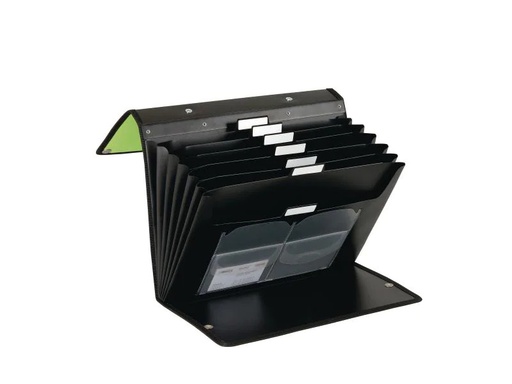 [90136465 830966] dufco Fächermappe Flip File A4 Soft Touch Grün