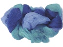 Heyda Filzwolle 3-Strang-Mix 50 g, Blau/Türkis