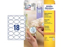 Avery Zweckform Runde Etiketten L6024REV-25 63.5 x 42.3 mm
