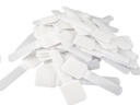 Label-the-cable Klettkabelhalter WALL STRAPS 3 x 9 cm Weiss, 50 Stück