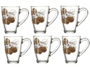 Montana Kaffeetasse Coffee 330 ml, 6 Stück, Transparent