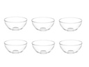 Leonardo Schale Cucina 14 cm 6 Stück, Transparent