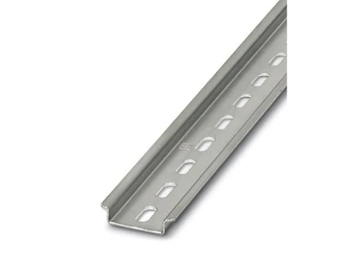 [90136931 1145790] Phoenix Contact Tragschiene gelocht 500 mm, 35/7.5 stahl verzinkt, silber