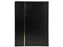 Exacompta Sammelalbum Briefmarken, 22.5 x 30.5 cm, 48 Seiten, Schwarz