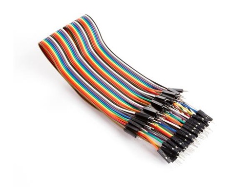 [90137010 1138697] Whadda Jumper Set (m – m), 30 cm 40 Pins